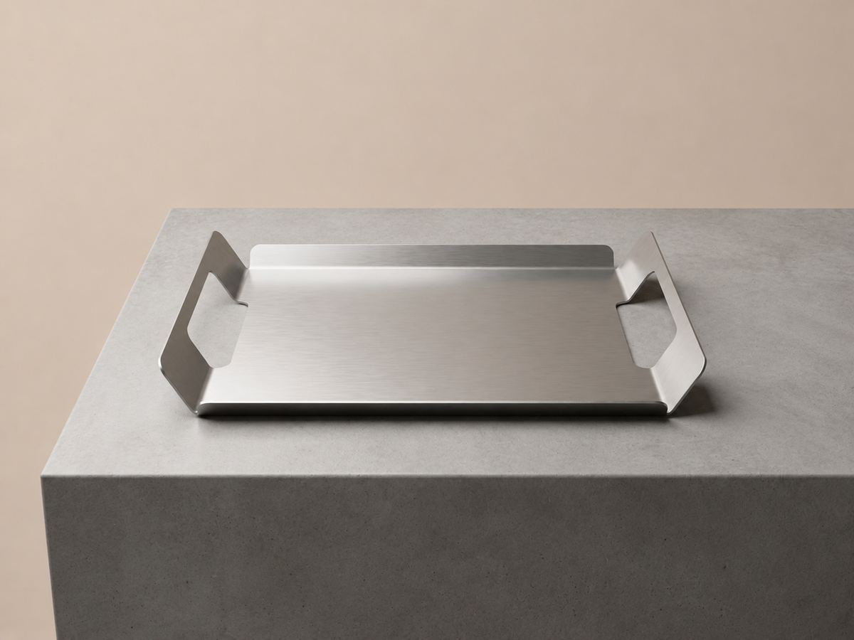 CAMPTA Forge Tray | Paslanmaz Çelik Kamp Tepsisi